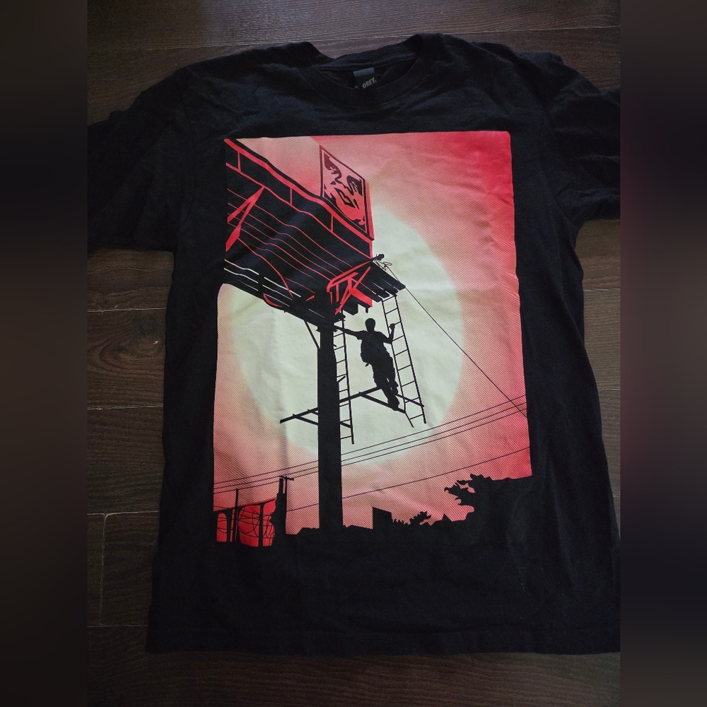 Obey Mens Medium T Shirt